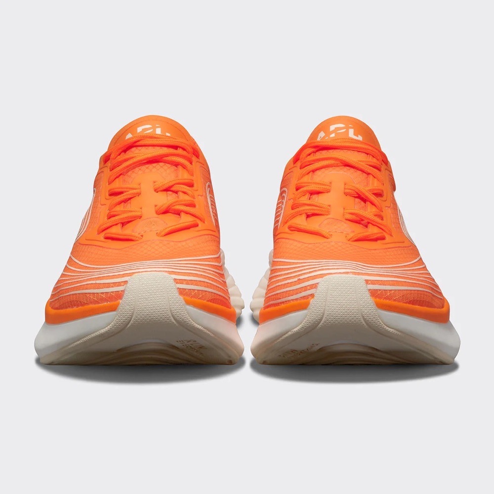 APL NWOB Orange/White Streamline Shoes 7.5/9 - Picture 4 of 12